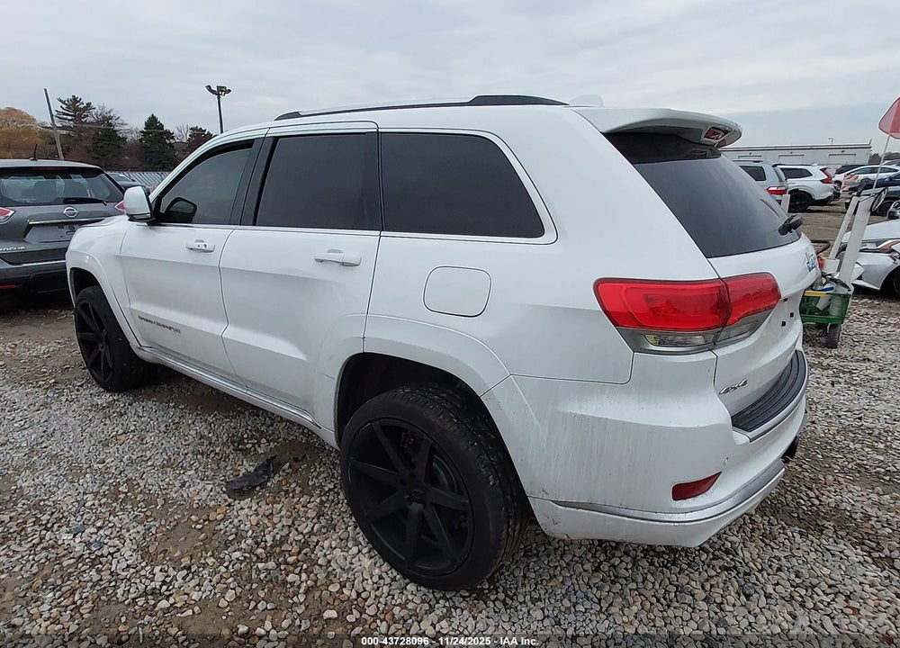 2016 JEEP GRAND CHEROKEE SUMMIT VIN: 1C4RJFJGXGC459273