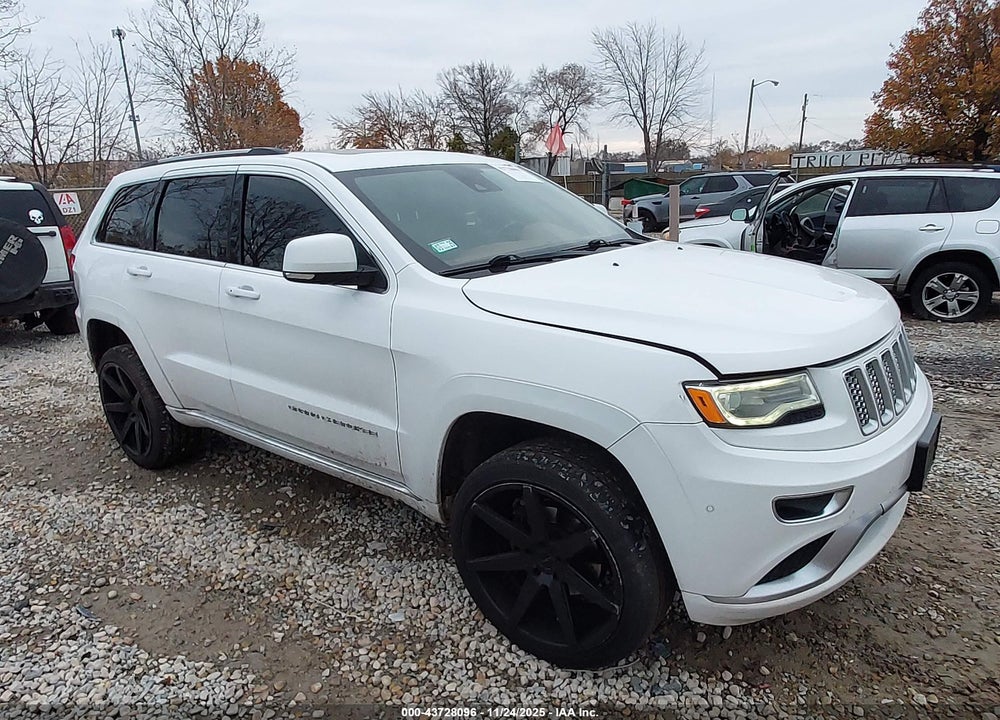 2016 JEEP GRAND CHEROKEE SUMMIT VIN: 1C4RJFJGXGC459273