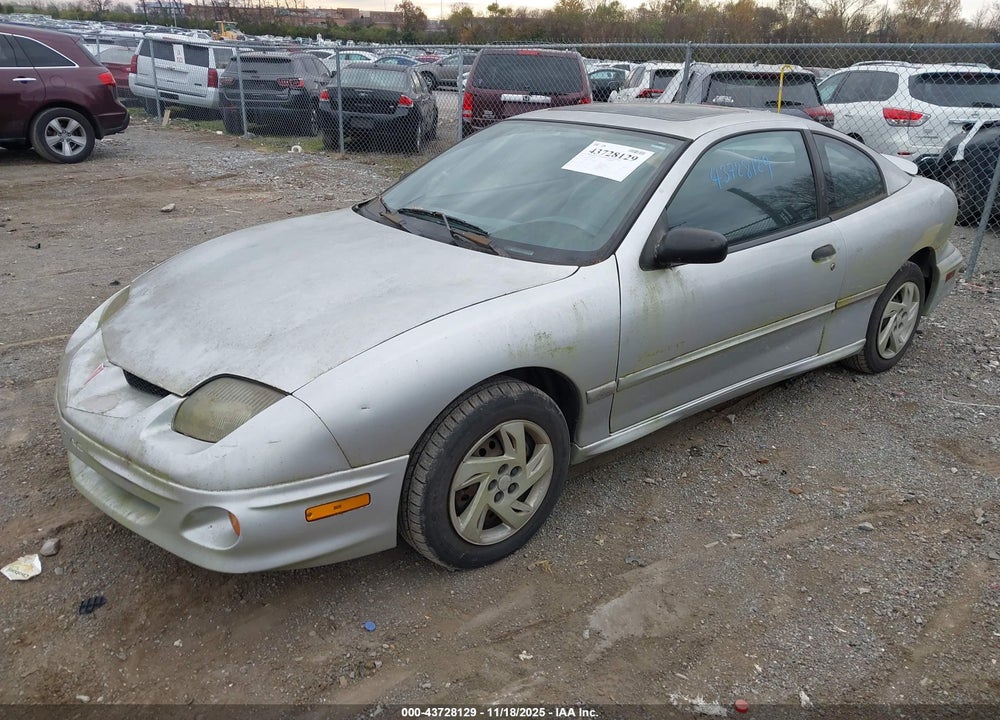 2001 PONTIAC SUNFIRE SE VIN: 1G2JB124417113757