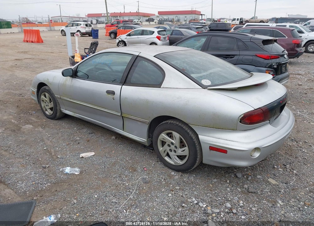 2001 PONTIAC SUNFIRE SE VIN: 1G2JB124417113757