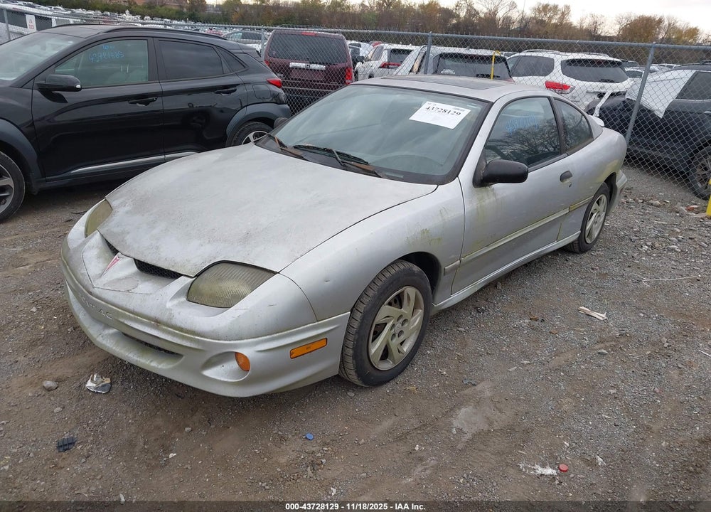 2001 PONTIAC SUNFIRE SE VIN: 1G2JB124417113757