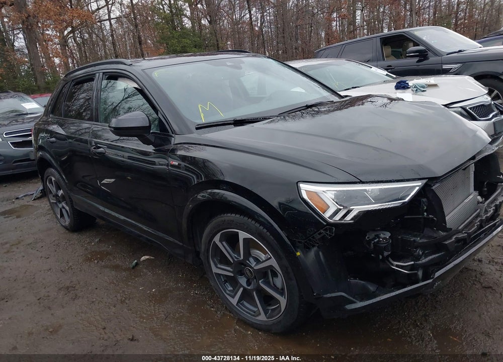 2025 AUDI Q3 PREMIUM 45 TFSI S LINE QUATTRO TIPTRONIC VIN: WA1EECF37S1033501