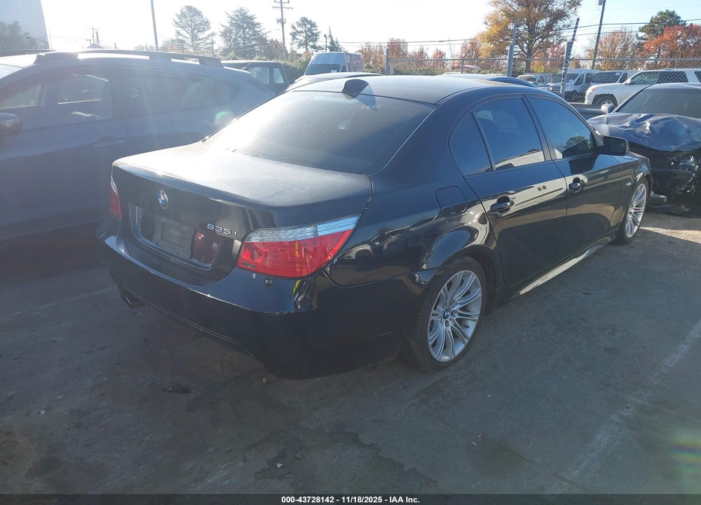 2010 BMW 5 SERIES VIN: WBANW1C55AC165993