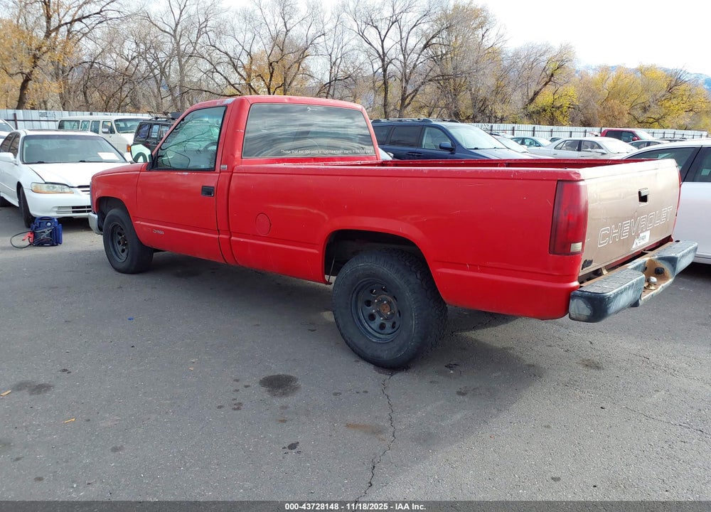 1993 CHEVROLET GMT-400 C1500 VIN: 1GCEC14Z1PE219297