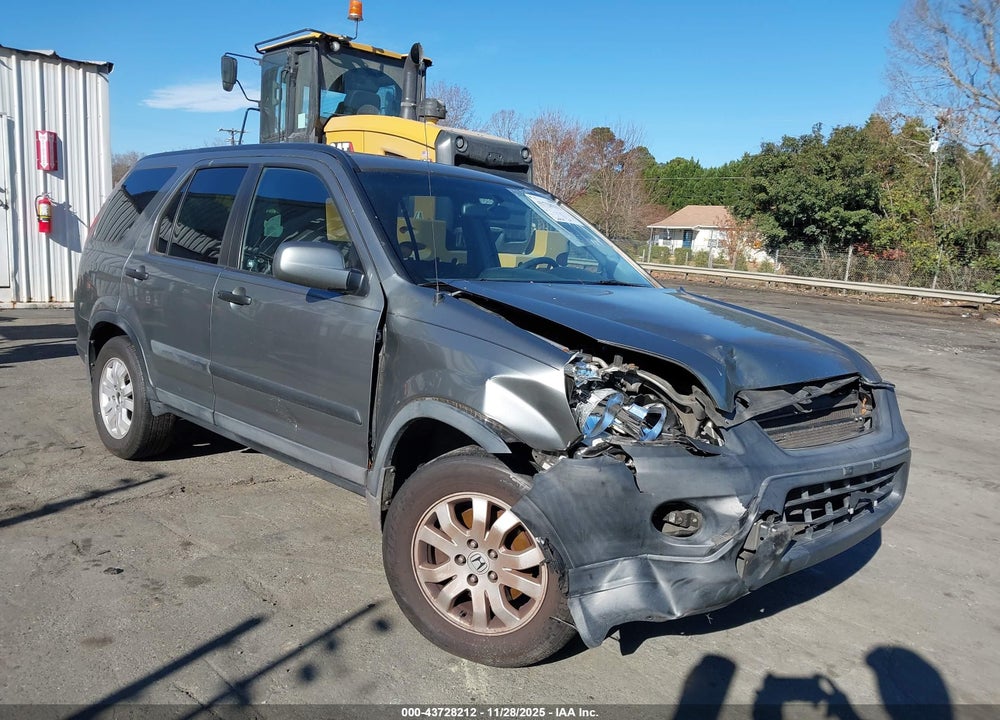 2006 HONDA CR-V EX VIN: SHSRD77826U421219