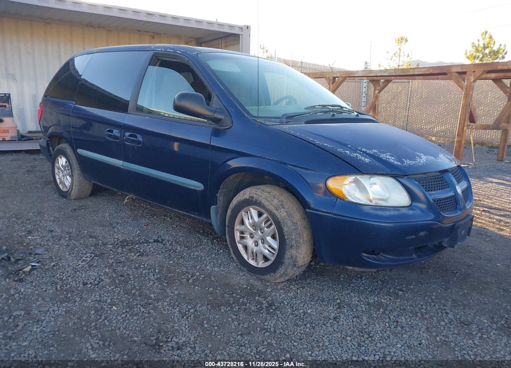 2002 DODGE CARAVAN SPORT VIN: 1B4GP45372B643390
