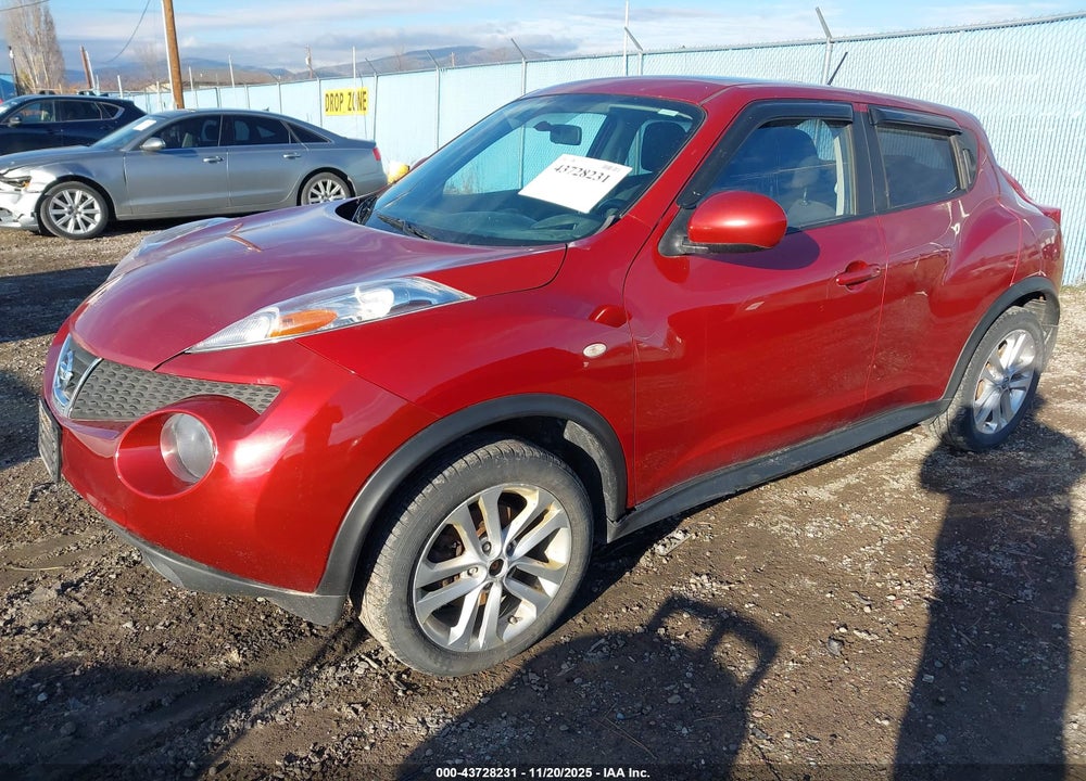 2011 NISSAN JUKE SV VIN: JN8AF5MV5BT022314