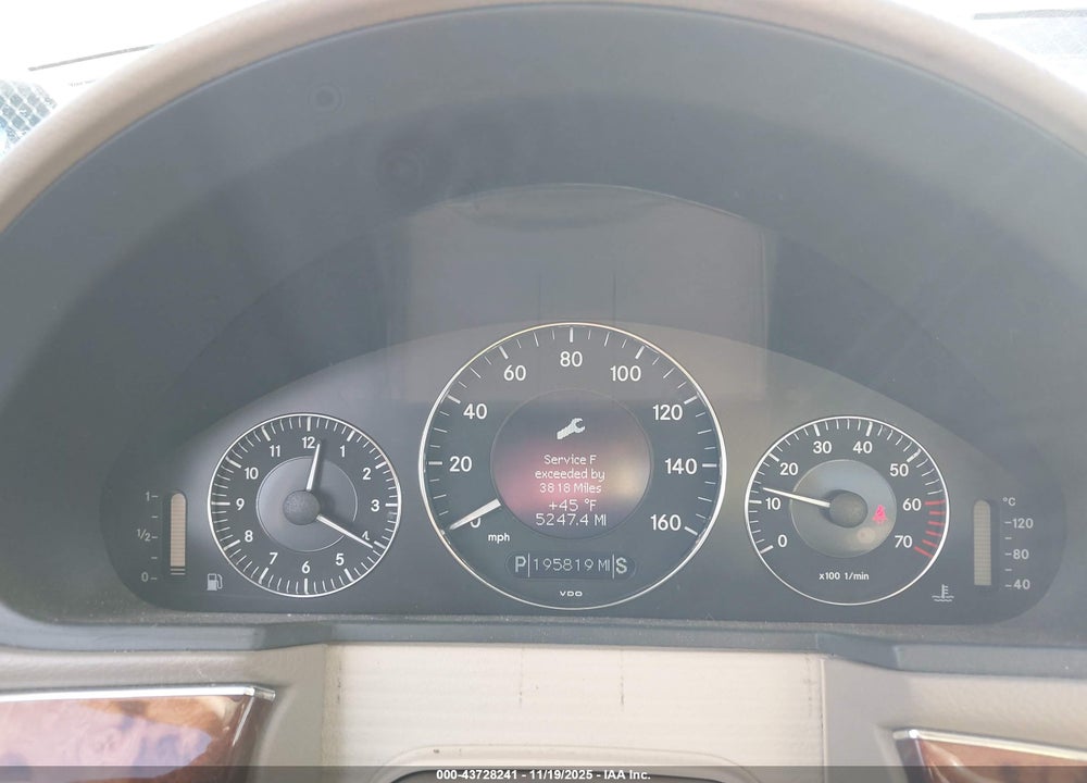 2004 MERCEDES-BENZ E 320 VIN: WDBUF65JX4X114765