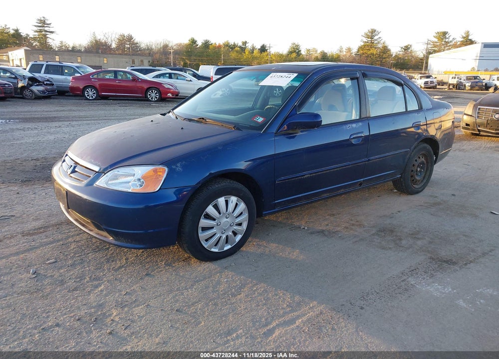 2003 HONDA CIVIC EX VIN: 2HGES267X3H553773