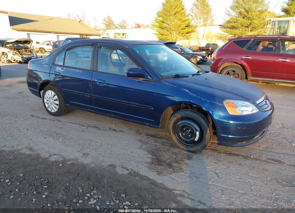 2003 HONDA CIVIC EX VIN: 2HGES267X3H553773