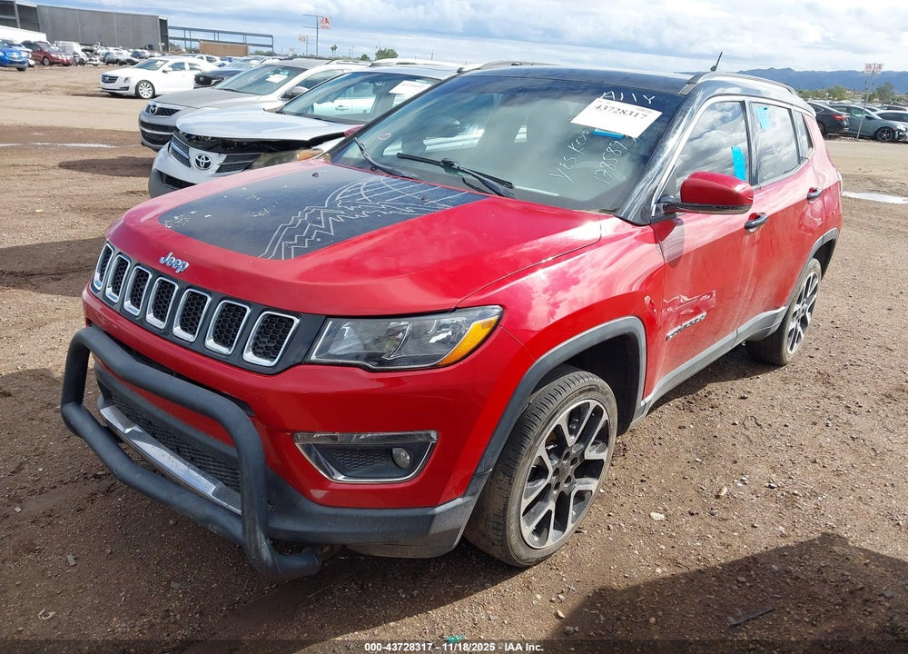 2018 JEEP COMPASS VIN: 3C4NJDCB1JT178589