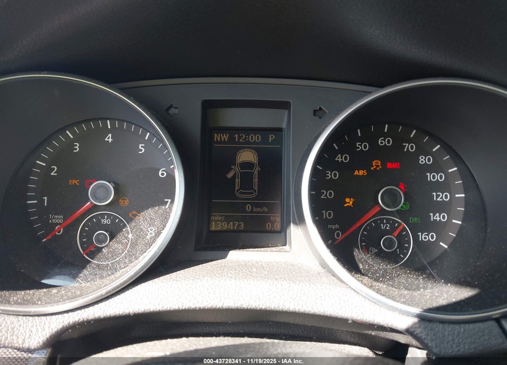 2012 VOLKSWAGEN JETTA SPORTWAGEN 2.5L SE VIN: 3VWPP7AJ9CM689688
