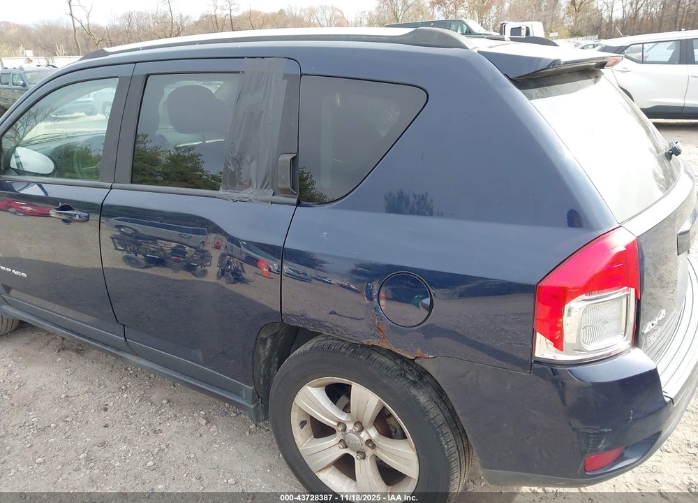 2013 JEEP COMPASS LATITUDE VIN: 1C4NJDEB3DD164328