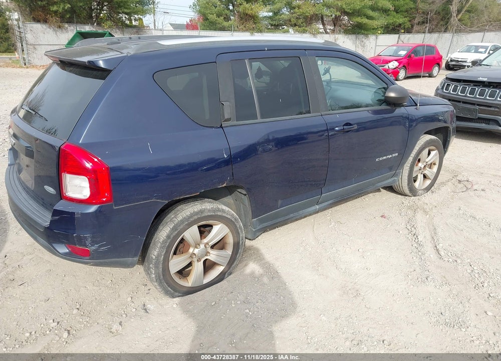 2013 JEEP COMPASS LATITUDE VIN: 1C4NJDEB3DD164328