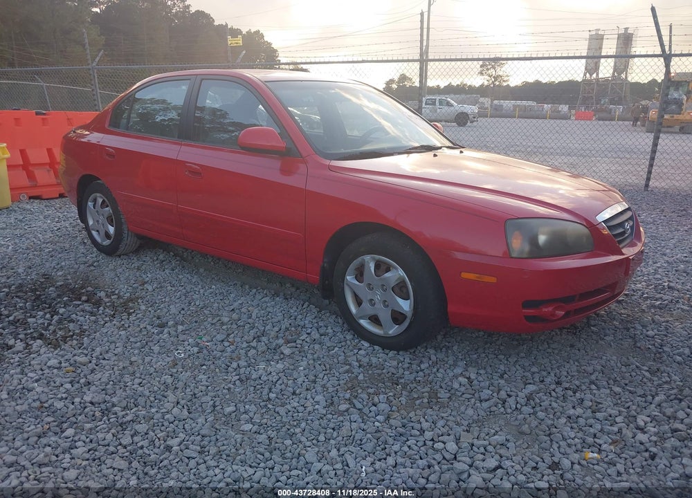 2005 HYUNDAI ELANTRA VIN: KMHDN46D15U977907