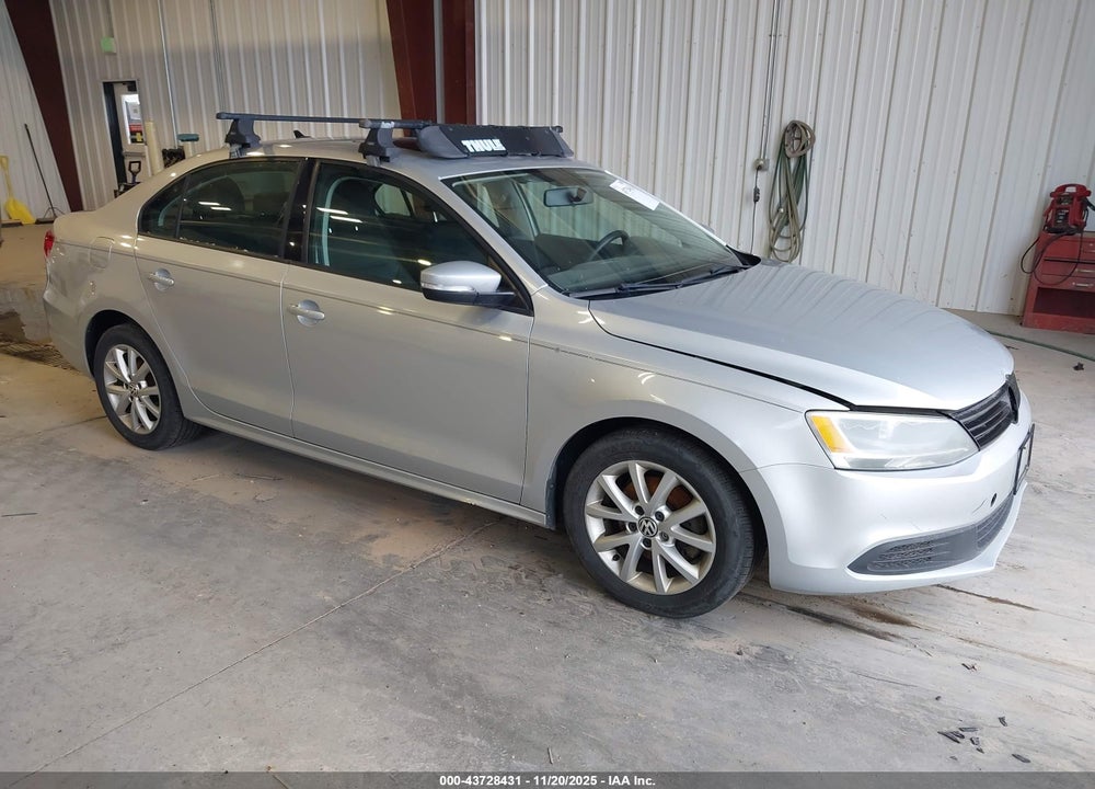 2012 VOLKSWAGEN JETTA 2.5L SE VIN: 3VWDP7AJXCM382825