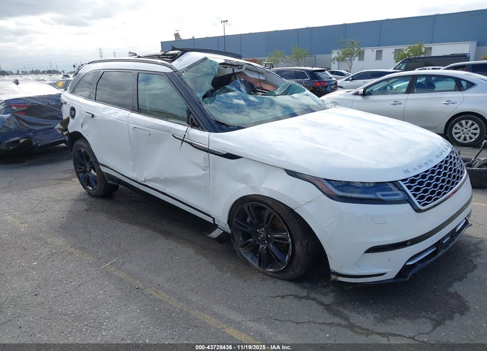 2022 LAND ROVER RANGE ROVER VELAR P250 S VIN: SALYJ2EX8NA334210