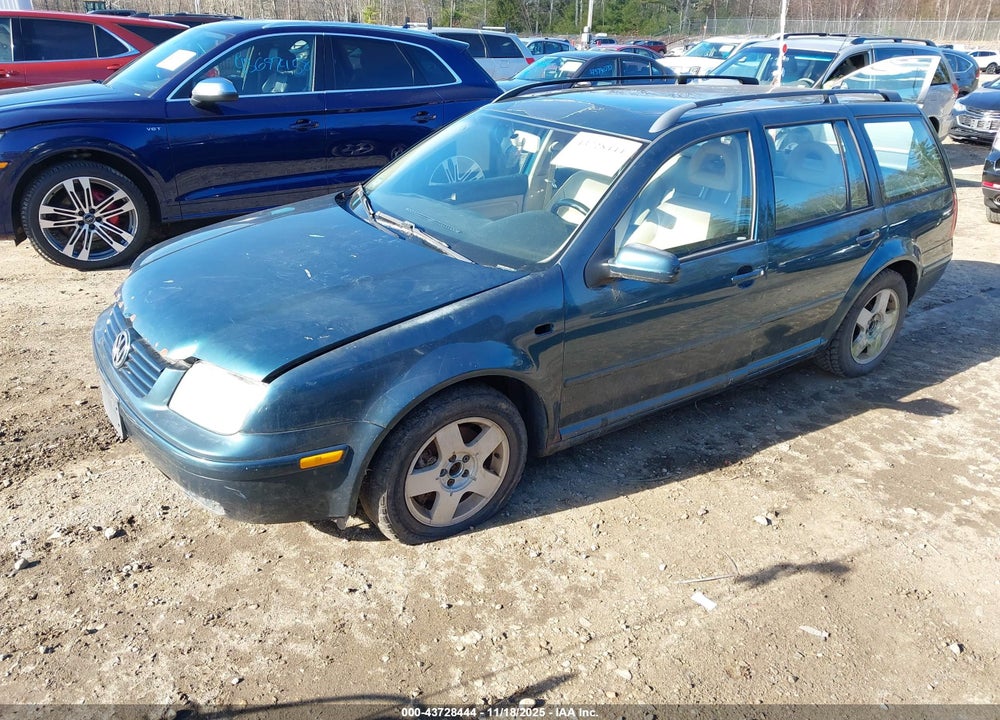 2002 VOLKSWAGEN JETTA GLS 1.8L VIN: WVWSE61J62W211403