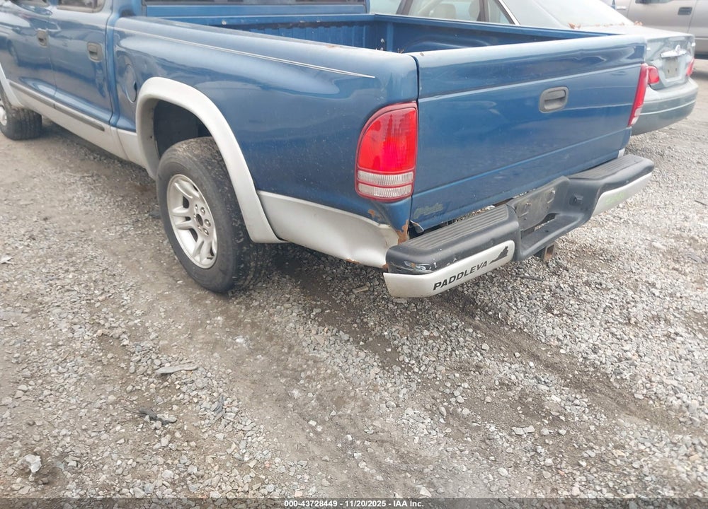 2004 DODGE DAKOTA SLT VIN: 1D7HL48KX4S533772