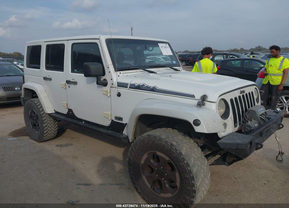 2014 JEEP WRANGLER UNLIMITED POLAR EDITION VIN: 1C4HJWEG6EL196640