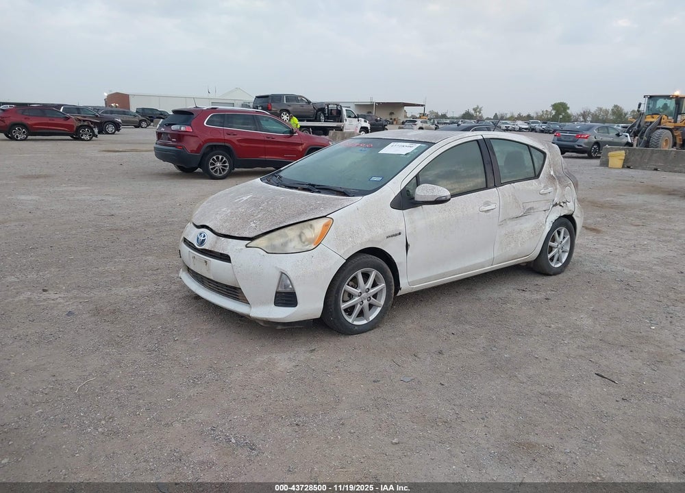 2012 TOYOTA PRIUS C VIN: JTDKDTB36C1511068