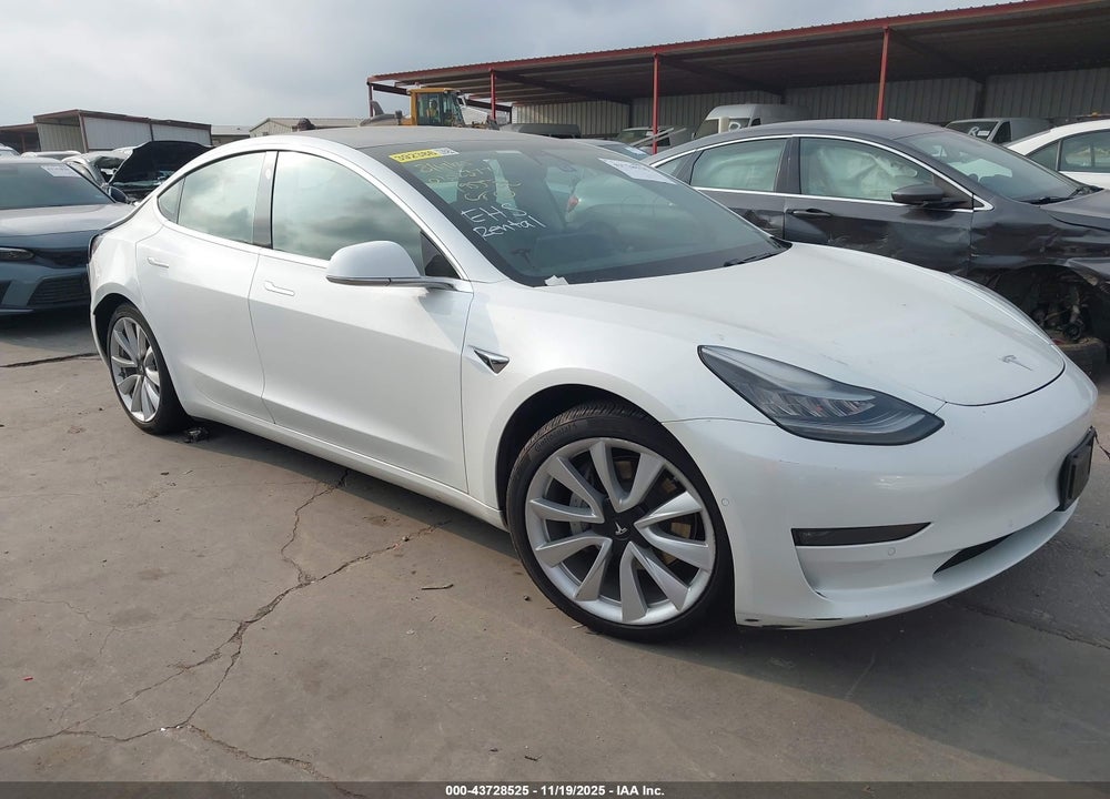 2020 TESLA MODEL 3 LONG RANGE DUAL MOTOR ALL-WHEEL DRIVE VIN: 5YJ3E1EBXLF795532