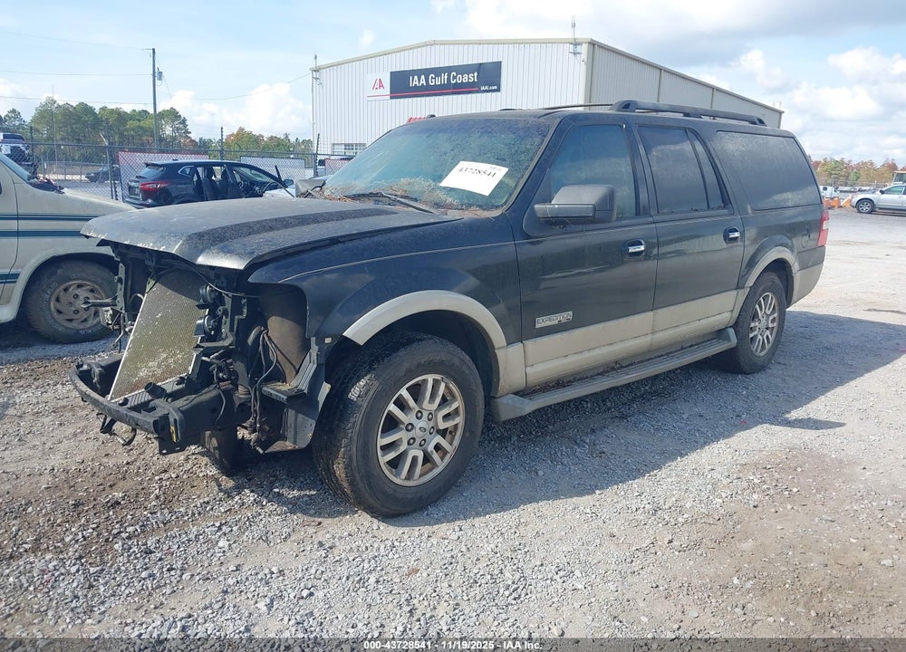 2008 FORD EXPEDITION EL EDDIE BAUER/KING RANCH VIN: 1FMFK17578LA87073