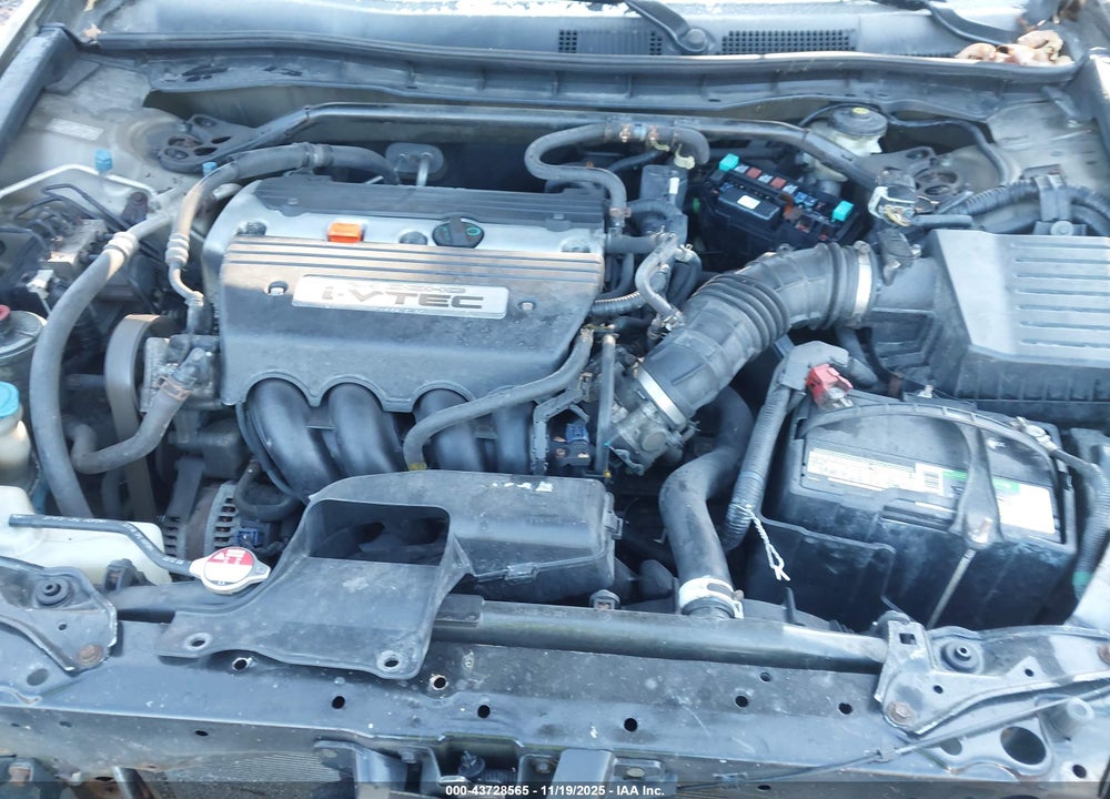 2009 HONDA ACCORD 2.4 EX VIN: 1HGCP267X9A151459