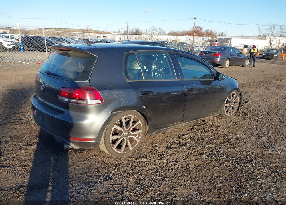 2012 VOLKSWAGEN GTI 4-DOOR AUTOBAHN VIN: WVWGD7AJ5CW292023