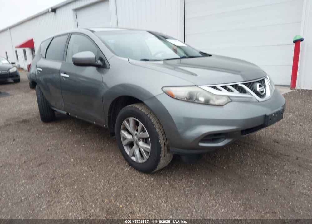 2013 NISSAN MURANO S VIN: JN8AZ1MW2DW310219