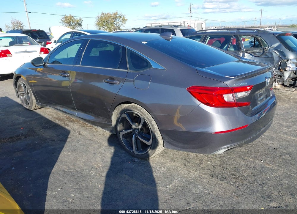 2018 HONDA ACCORD SPORT VIN: 1HGCV1F37JA021835