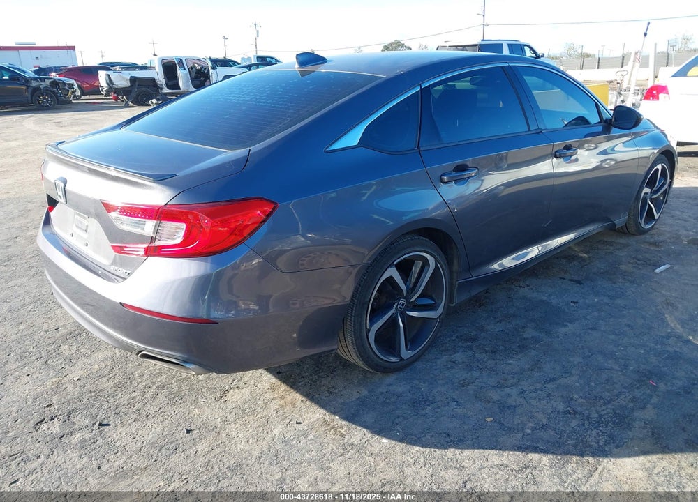 2018 HONDA ACCORD SPORT VIN: 1HGCV1F37JA021835