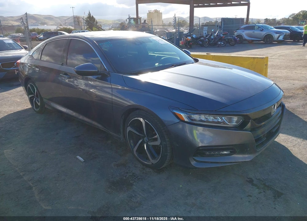 2018 HONDA ACCORD SPORT VIN: 1HGCV1F37JA021835
