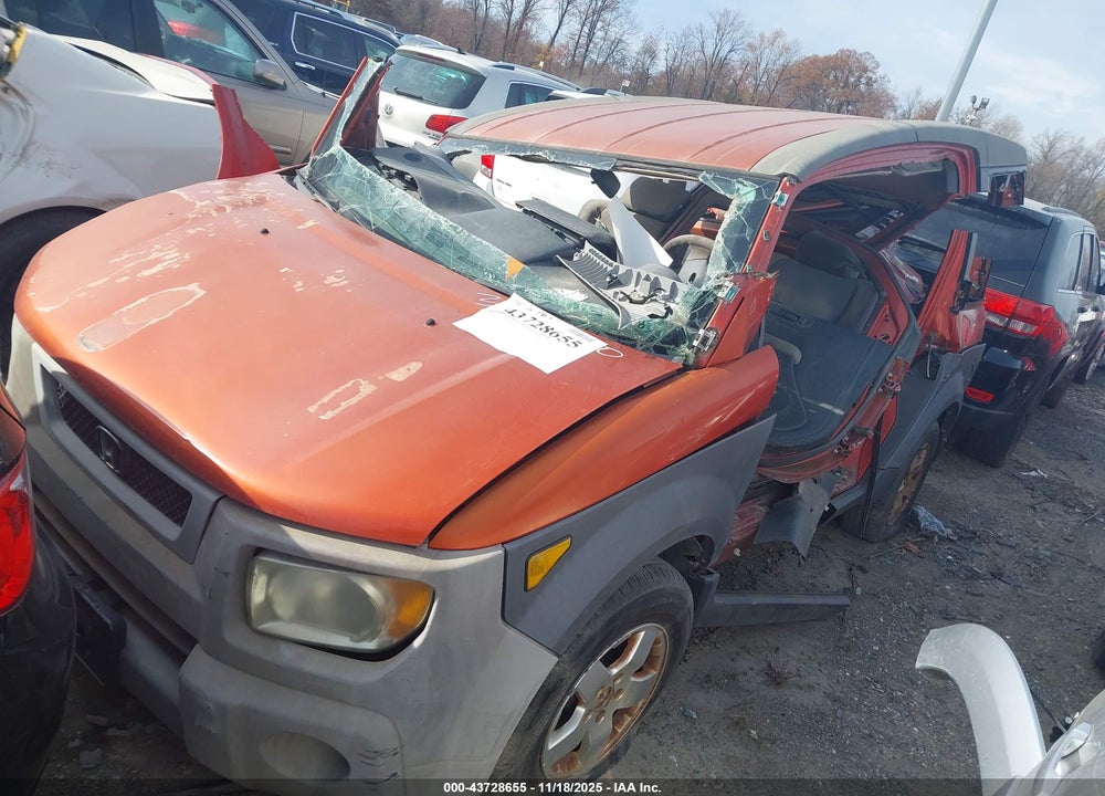 2003 HONDA ELEMENT EX VIN: 5J6YH28523L025955