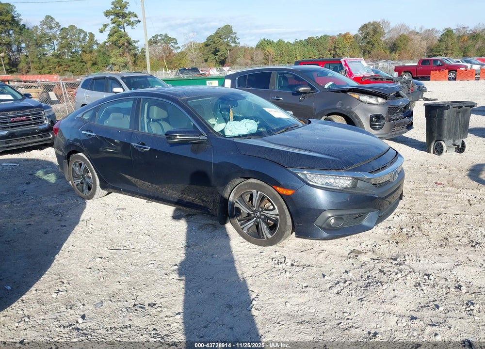 2016 HONDA CIVIC TOURING VIN: 19XFC1F96GE042901