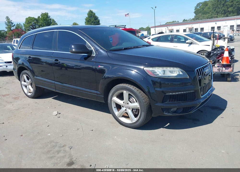 2012 AUDI Q7 PRESTIG VIN: WA1DGAFE2CD001700