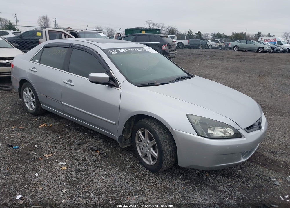 2003 HONDA ACCORD 3.0 EX VIN: 1HGCM665X3A033255