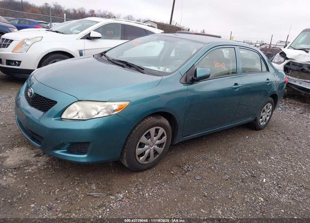 2009 TOYOTA COROLLA VIN: JTDBL40EX9J031055