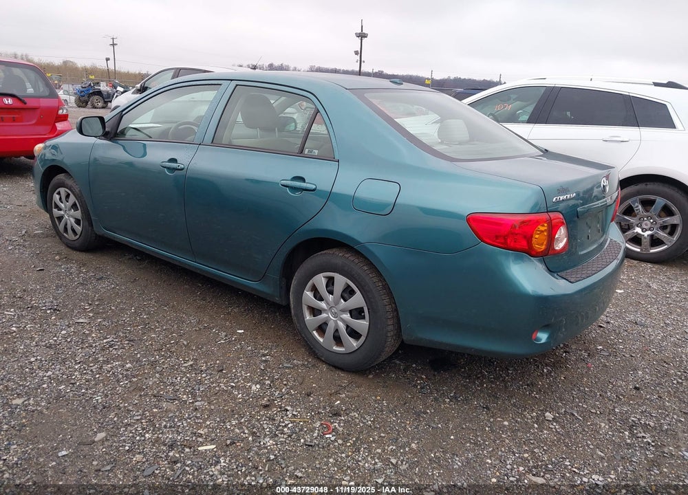 2009 TOYOTA COROLLA VIN: JTDBL40EX9J031055