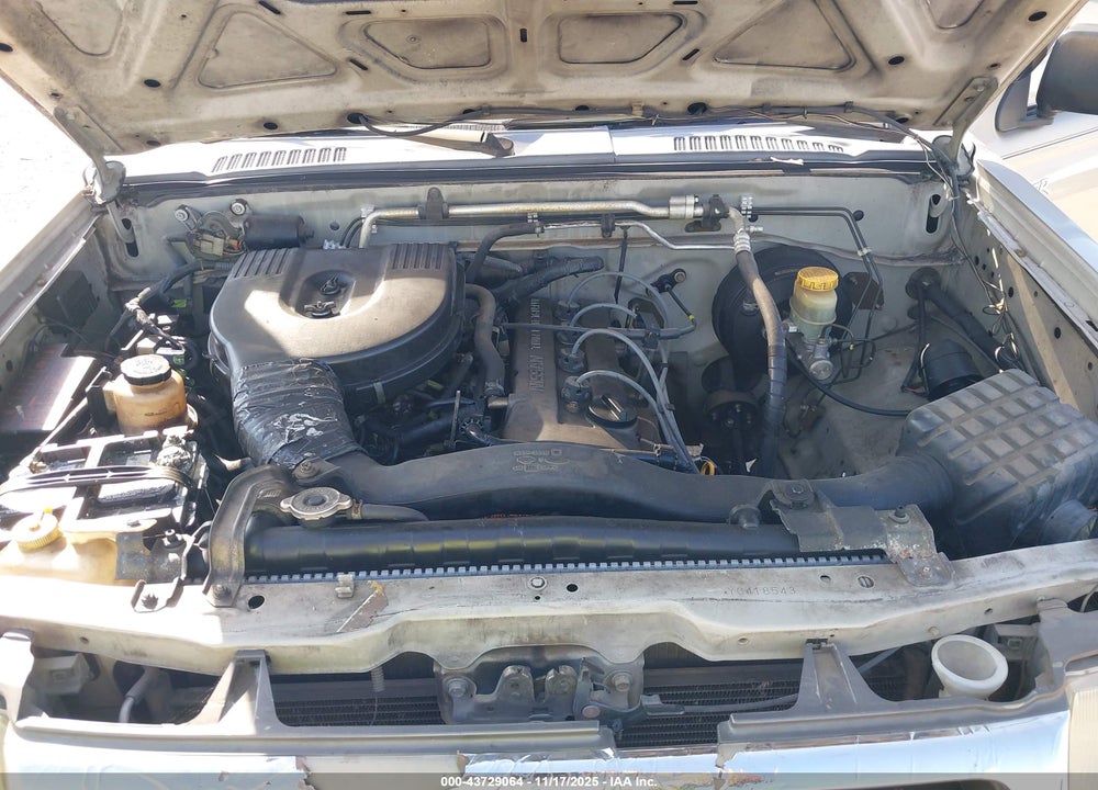 2000 NISSAN FRONTIER XE VIN: 1N6DD26S9YC418543
