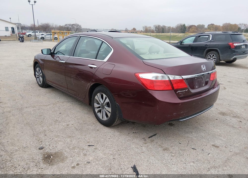 2014 HONDA ACCORD LX VIN: 1HGCR2F37EA086703