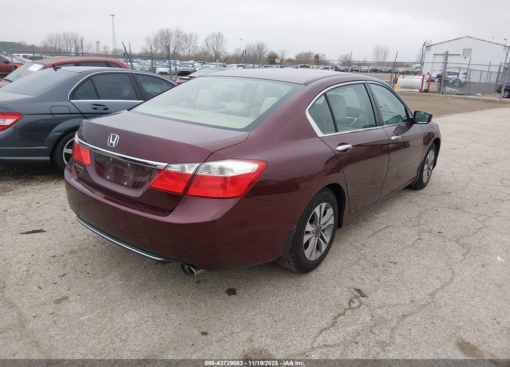 2014 HONDA ACCORD LX VIN: 1HGCR2F37EA086703