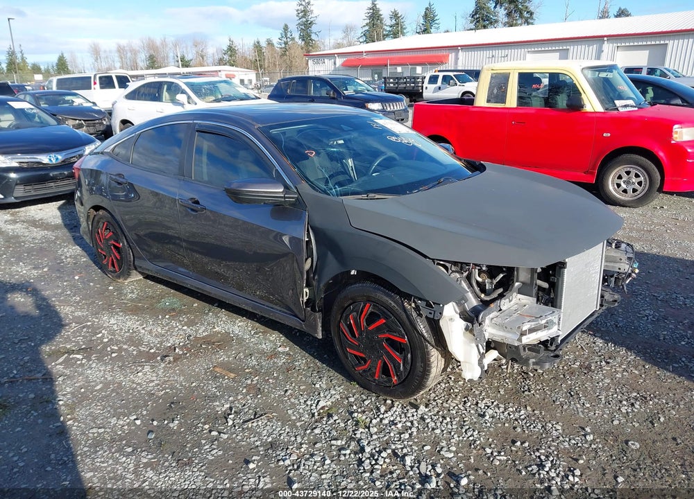 2019 HONDA CIVIC LX VIN: 2HGFC2F64KH588428