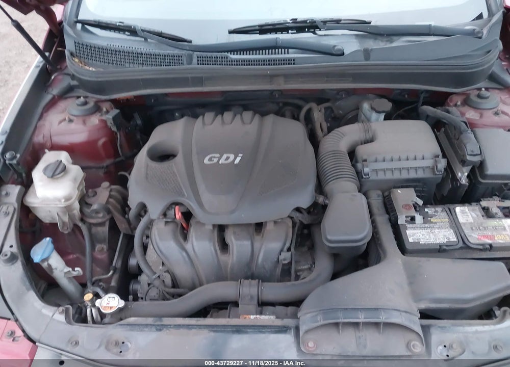 2014 HYUNDAI SONATA GLS VIN: 5NPEB4AC7EH893018