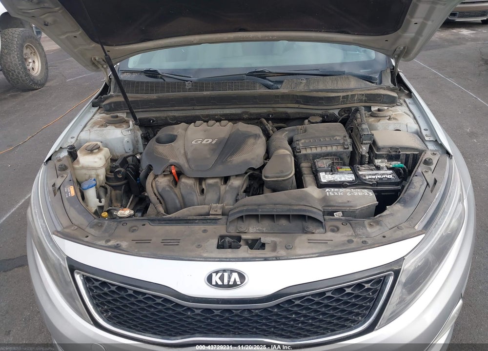 2014 KIA OPTIMA LX VIN: KNAGM4A75E5495745