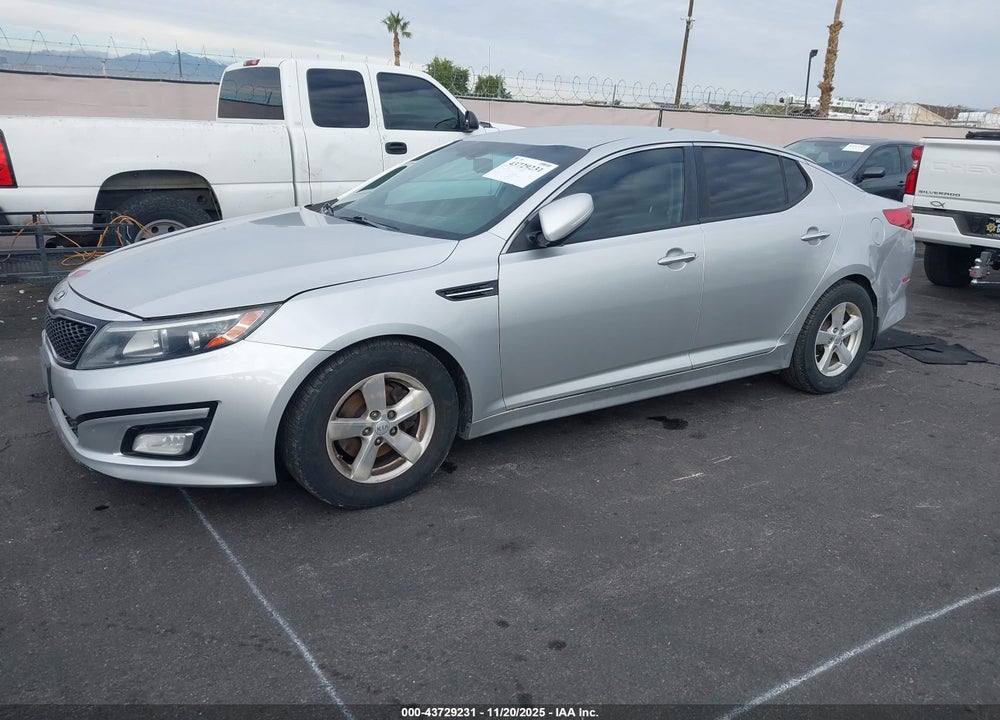 2014 KIA OPTIMA LX VIN: KNAGM4A75E5495745