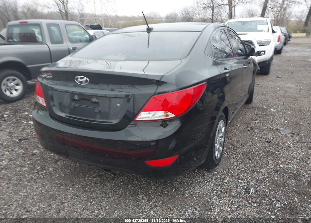 2017 HYUNDAI ACCENT SE VIN: KMHCT4AEXHU339452