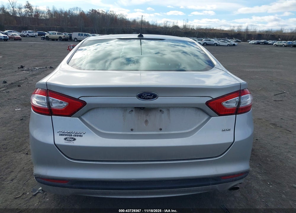 2016 FORD FUSION SE VIN: 3FA6P0H70GR207690