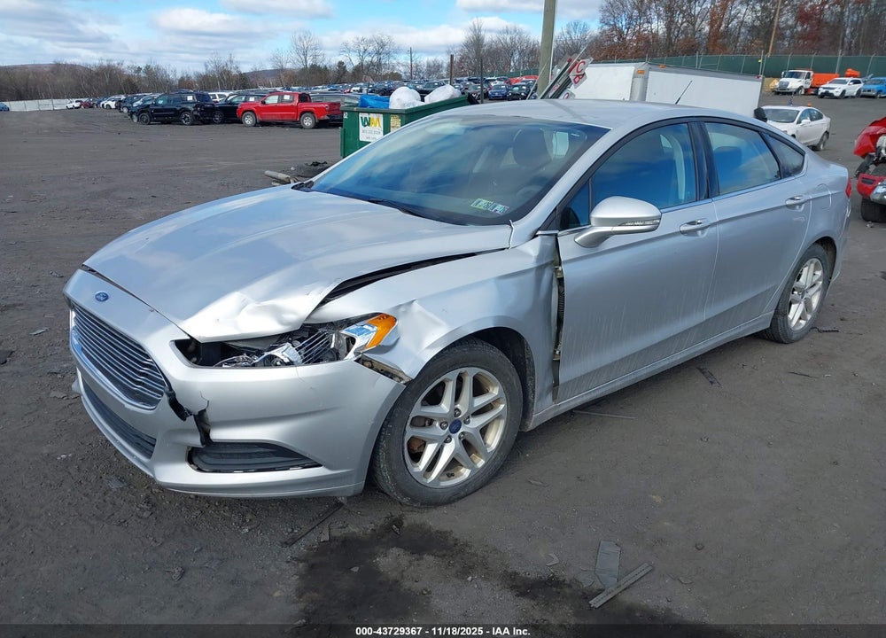 2016 FORD FUSION SE VIN: 3FA6P0H70GR207690