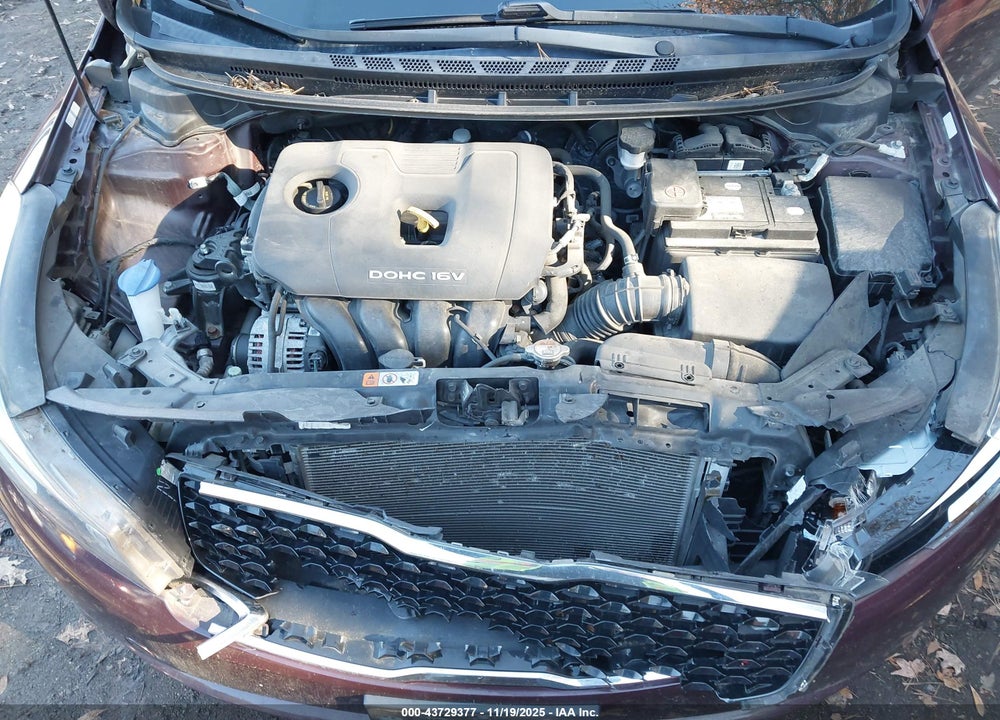 2017 KIA FORTE LX VIN: 3KPFL4A71HE145667